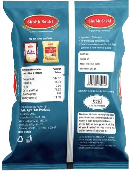 Shubh Sakhi Maida Back View